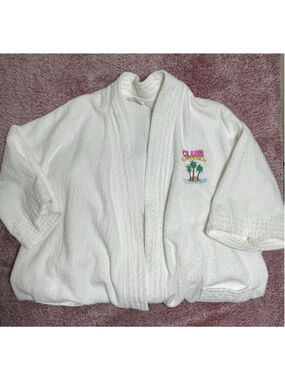 Vintage 90’s Club Camel Terrycloth Bathrobe Rare Joe Camel Promo